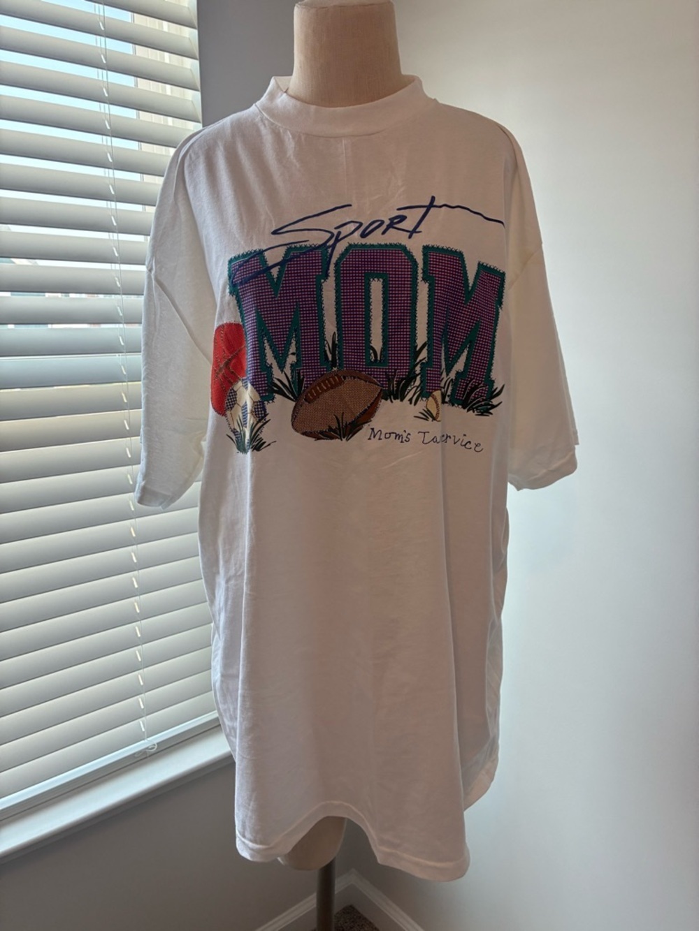 Custom Women's Sports Mom Graphic T-Shirt